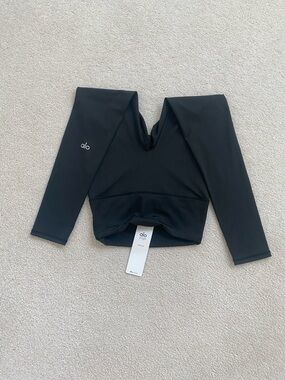 Alo Black Womens Leggings